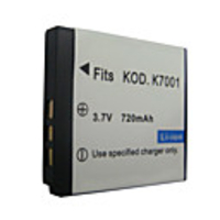 Replacement Digital Camera Battery K7001 for KODAK Digital V705/M1093/E1220