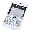 Replacement Full Housing Case with Keyboards for BlackBerry 9700 (White)