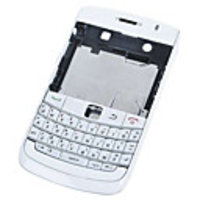 Replacement Full Housing Case with Keyboards for BlackBerry 9700 (White)
