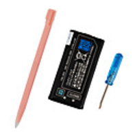 Replacement Rechargeable Battery Pack (840mAh) Screwdriver and Stylus for Nintendo Dsi