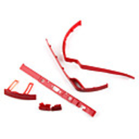 Replacement Red Side Frame for PSP 2000 Slim
