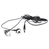 Replacement Stereo In-ear Earphones For iPhone (3.5mm Jack/Black)