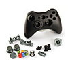 Replacement Wired Controller Case Shell for XBOX 360 (Black)