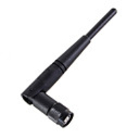 Replacement Wireless 2.4GHz 3dB SMA Network Antenna (Black)