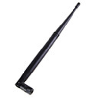 Replacement Wireless 2.4GHz 3dB SMA Network Antenna (Black)