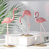 Resin Crafts Flamingo Ornaments Home Living Room Office Table Furnishings Wine Cabinet Decoration