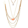 Resin Point Diamond Necklace(Assorted Color)