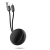 Retractable USB Cable Fast Charging Micro USB Type C Cable For Samsung S20 Huawei Xiaomi Data Cord