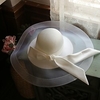 Retro Bridal Tulle Hats with Bow(s) 1pc Wedding / Party / Evening Headpiece miniinthebox