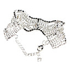 Retro Elegant Style Rhinestone Fully-Jewelled Bracelet