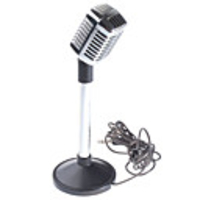 Retro Microphone (Silver)