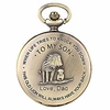 retro pocket watch, to my son,  love dad cartoon lion king pattern quartz full hunter pocket watch with chain personalized watch gift miniinthebox