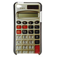 Retro Protective Hard Case for iPod Touch 4 (Calculator)