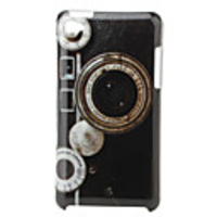 Retro Protective Hard Case for iPod Touch 4 (Lens)
