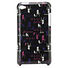 Retro Protective Hard Case for iPod Touch 4 (Modern Girl)