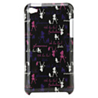 Retro Protective Hard Case for iPod Touch 4 (Modern Girl)
