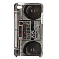 Retro Protective Hard Case for iPod Touch 4 (Recorder)