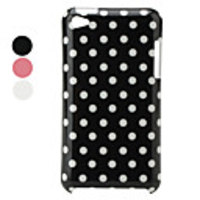 Retro Protective Hard Case for iPod Touch 4 (Small Dots)