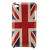 Retro Protective Hard Case for iPod Touch 4 (UK Flag)