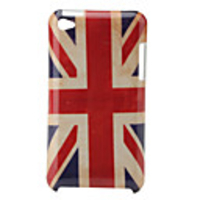 Retro Protective Hard Case for iPod Touch 4 (UK Flag)