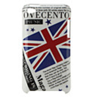 Retro Protective Hard Case for iPod Touch 4 (US Flag)