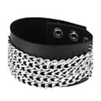 Retro Punk Style Metal Chain Design Bracelet