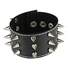 Retro Punk Style Three Row Rivet Design Bracelet