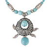 Retro Style Sliver Mayan Necklace