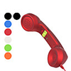 Retro Telephone Handset with Voice Control Button for iPhone and More