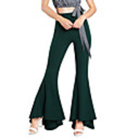 Retro Vintage Hippie 1970s Disco Pants Trousers Dude Funk Women