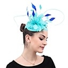 Retro Vintage Polyester Fascinators with Feather 1 Piece Anniversary / Party / Evening Headpiece