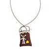 Retro Windmill Pattern Bag Necklace
