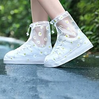 Reusable PVC Waterproof Shoe Cover,  Transparent Rain and Snow Waterproof Shoe Cover,  Suitable for Men and Women miniinthebox