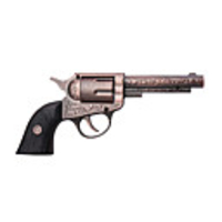 Revolver Shaped Wind-proof Lighter (Blue Fire)