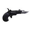 Revolver Shaped Wind-proof Lighter with Knife (Blue Fire)