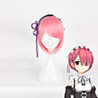 Re:Zero Starting Life in Another World kara hajimeru isekai seikatsu Rem Ram Cosplay Wigs Women