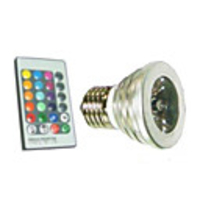 RGB LED light 5W with remote controller decoration light