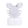 RGB Light LED Charming Crab Shaped Toy (3 AG13)