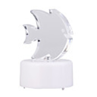 RGB Light LED Charming Fish Shaped Toy (3 AG13)