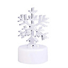 RGB Light LED Charming Snowflake Shaped Toy (3 AG13)