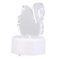 RGB Light LED Charming Whooper Swan Shaped Toy (3 AG13)