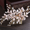 Rhinestone / Alloy Hair Combs / Hair Stick / Hair Accessory with Rhinestone / Floral 1 PC Wedding / Party / Evening Headpiece Christmas miniinthebox