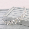 Rhinestone Tiaras / Headwear with Floral 1pc Wedding / Special Occasion / Office Career Headpiece