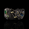 Ring AAA Cubic Zirconia Geometrical Black Brass Floral Theme Artistic Unique Design Vintage 1pc 6 7 8 9 10 / Women