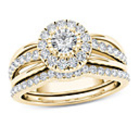 Ring AAA Cubic Zirconia Geometrical Gold Brass Happy Sweet 1pc 6 7 8 9 10 / Women
