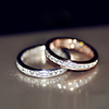 Ring AAA Cubic Zirconia Geometrical Gold Silver Brass Blessed Sweet 1pc 6 7 8 9 10 / Women
