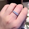 Ring AAA Cubic Zirconia Geometrical Silver Brass Believe Elegant Sweet 1pc 6 7 8 9 10 / Women