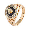 Ring AAA Cubic Zirconia Gold Silver Alloy Lion 1pc 6 7 8 9 10 / Men