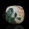 Ring AAA Cubic Zirconia Mixed Color Black Brass Floral Theme Asian Elegant Fashion 1pc 6 7 8 9 10 / Women