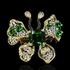 Ring AAA Cubic Zirconia Mixed Color Black Brass Wings Butterfly Artistic Luxury Elegant 1pc 6 7 8 9 10 / Women